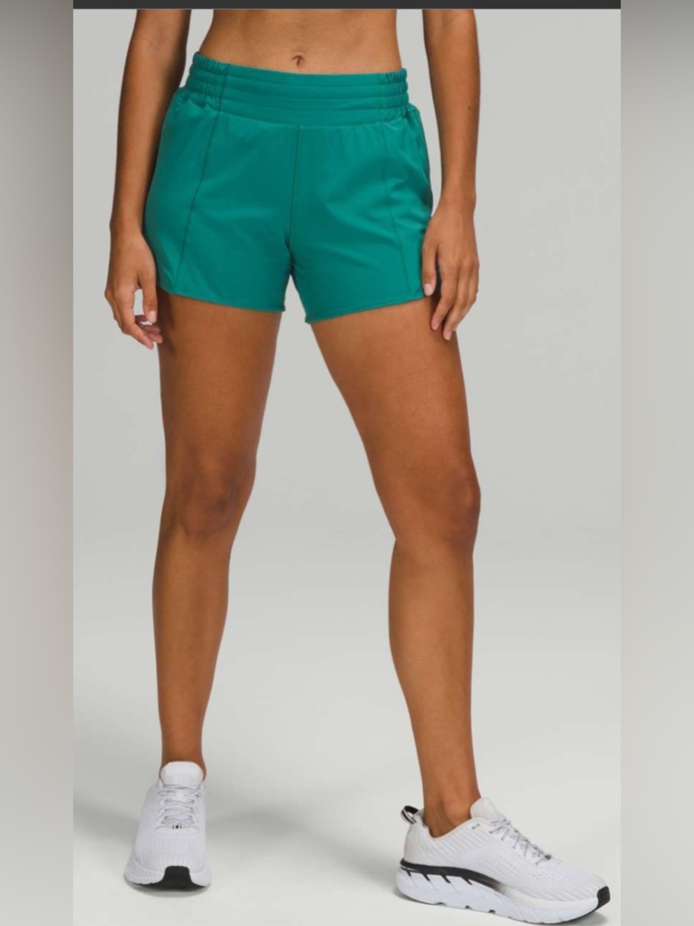 Lululemon Hotty Hot Shorts - Teal Lagoon - Size 16 - High Rise With 4” Inseam
